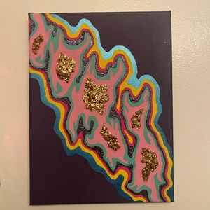 Abstract Groovy Painting